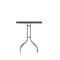 Flash Furniture Barker 23.5'' Silver Square Tempered Glass Metal Table TLH-073A-1-SV-GG - alternate 9